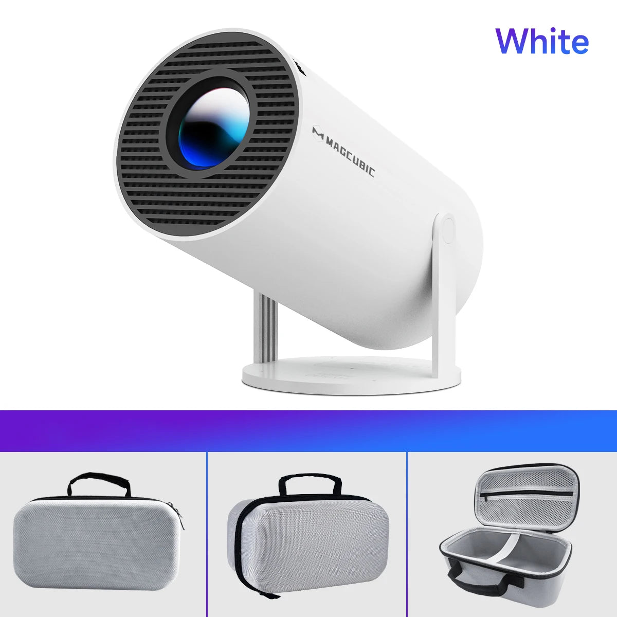 Mini 4K Projector With WiFi 6 – Android Smart Home Cinema