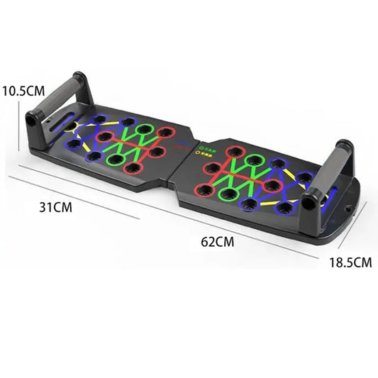 Foldable Push-up Board Set with Handles