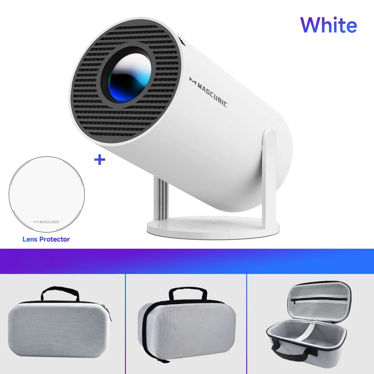 Mini 4K Projector With WiFi 6 – Android Smart Home Cinema