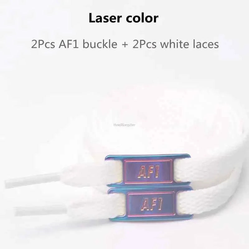 Original AF1 Shoelaces Combination White Flats Laces and Shoe Decoration Suit Sneaker Shoelace Air Force One Shoes Accessories