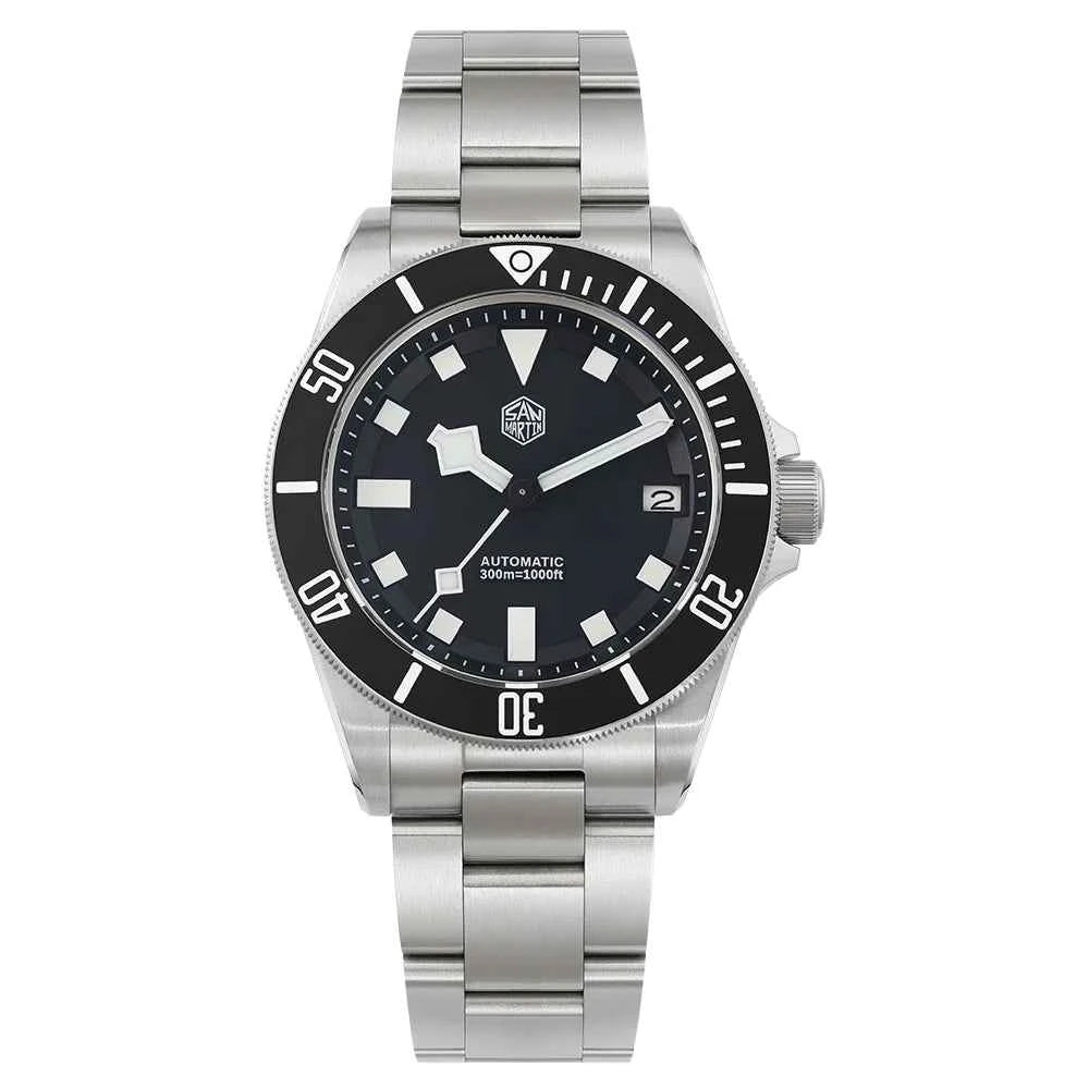 San Martin SN0121G Diving Watch Luxury NH35 Automatic Movement Machinery Watches 316L Sapphire Glass Ceramic Bezel Wristwatch