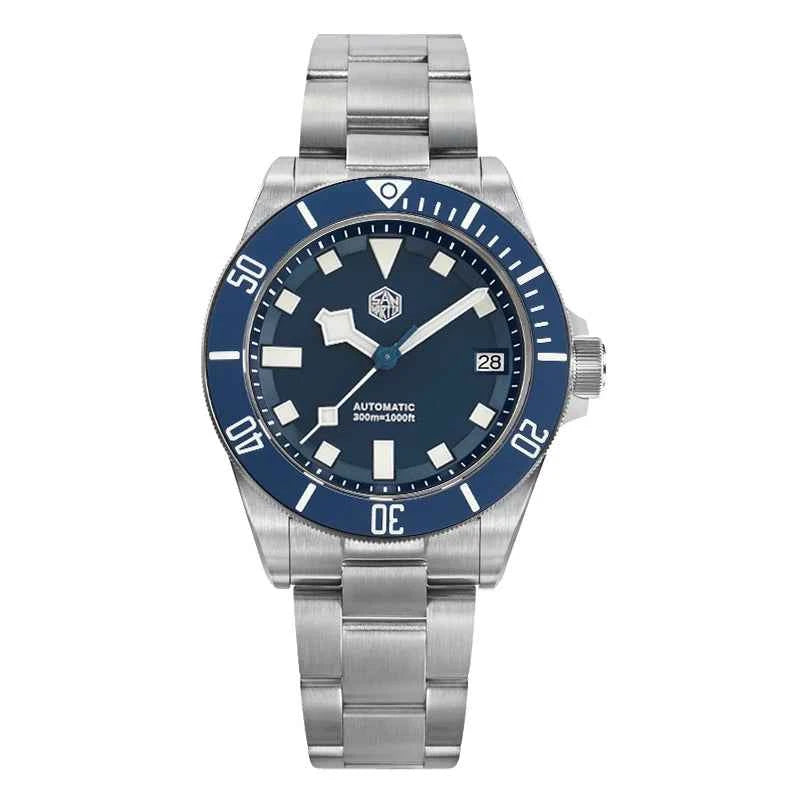 San Martin SN0121G Diving Watch Luxury NH35 Automatic Movement Machinery Watches 316L Sapphire Glass Ceramic Bezel Wristwatch