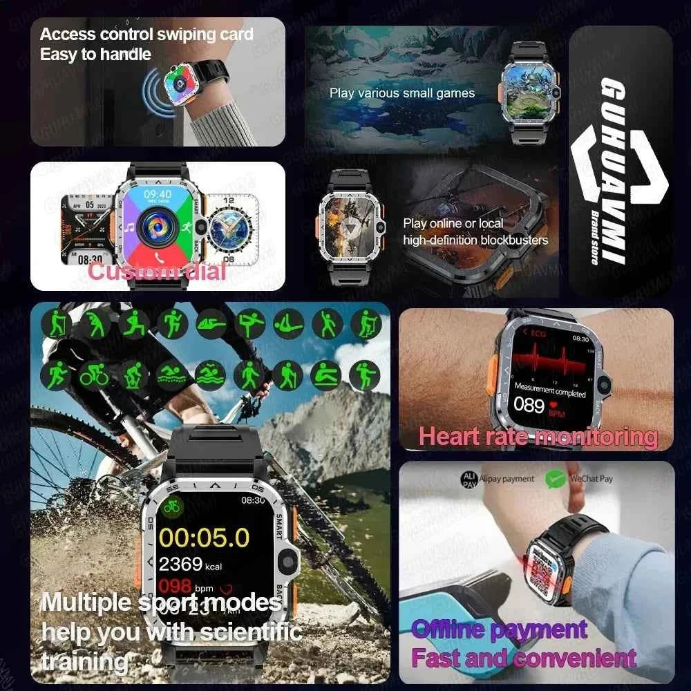 New For XIAOMI PGD Android Smart Watch Men GPS 16G/64G ROM Storage HD Dual Camera  2G 4G SIM WIFI Wireless Fast Internet Access