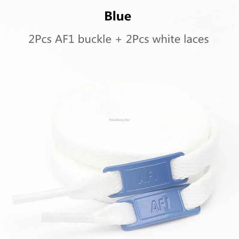 Original AF1 Shoelaces Combination White Flats Laces and Shoe Decoration Suit Sneaker Shoelace Air Force One Shoes Accessories