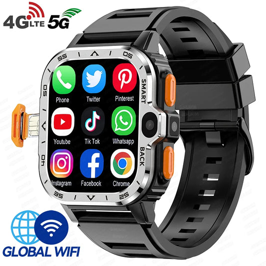 XIAOMI PGD Android Smart Watch for Men with GPS, Dual Camera, 16G/64G ROM, 2G/4G SIM, WIFI, and Fast Internet Access